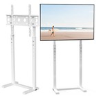 <!--F#f_0--> Universal Floor TV Stand Adjustable Mount Bracket for Bedroom Livingroom Corner<!--F/-->