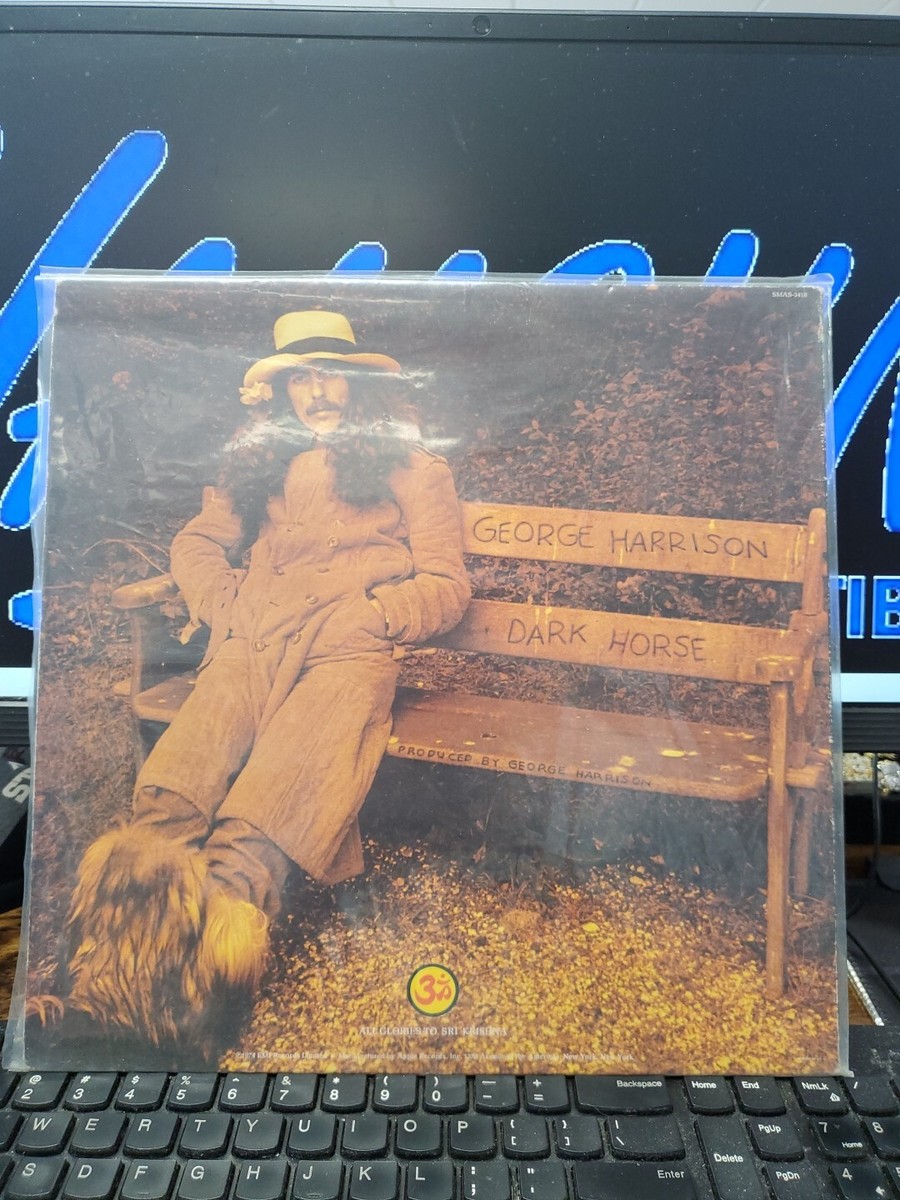 1974 George Harrison DARK HORSE 1974 Vinyl Record Album SMAS 3418