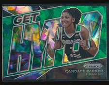Candace Parker 2022 Panini WNBA Get Hyped Green Ice SP