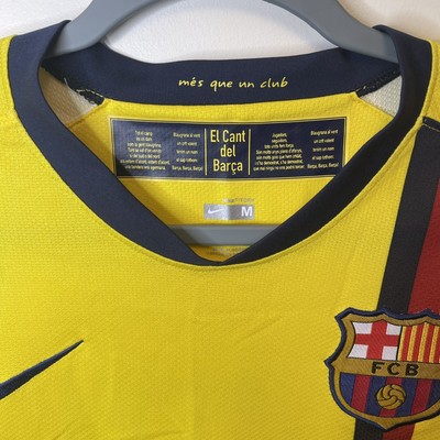 FC BARCELONA 2009-10 AWAY FOOTBALL JERSEY MESSI #10 NIKE 13399085