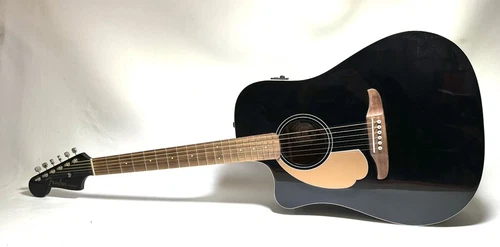 Fender Redondo Player LH JTB WN Black Left Handed Guitar! (WMP005680)