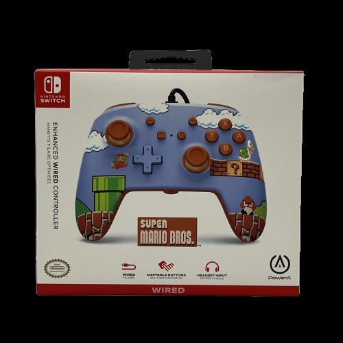 Nintendo Switch Super Mario Bros Wired Controller by PowerA