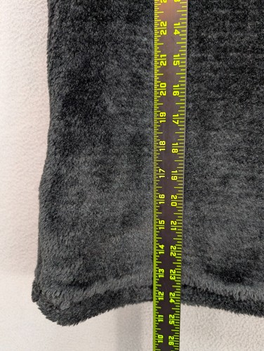 Weathervane Reversible Vest Women's Size M Black Beige Full Zip Pockets Fleece - Picture 12 of 15