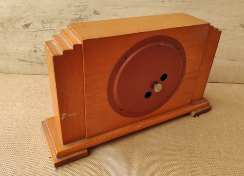 Reloj soviético URSS constructivismo RARO estilo mausoleo cubismo era Stalin - Imagen 4 de 8