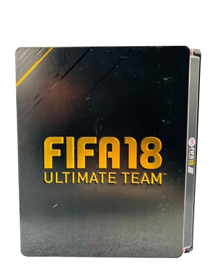 Playstation 4 PS4 Fifa 18 2018 Ultimate Team Collector's Steelbook