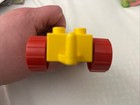 LEGO Duplo 11248 Yellow Car Base 2 x 6 w/ Open Hitch End & Red Wheels — photo 5