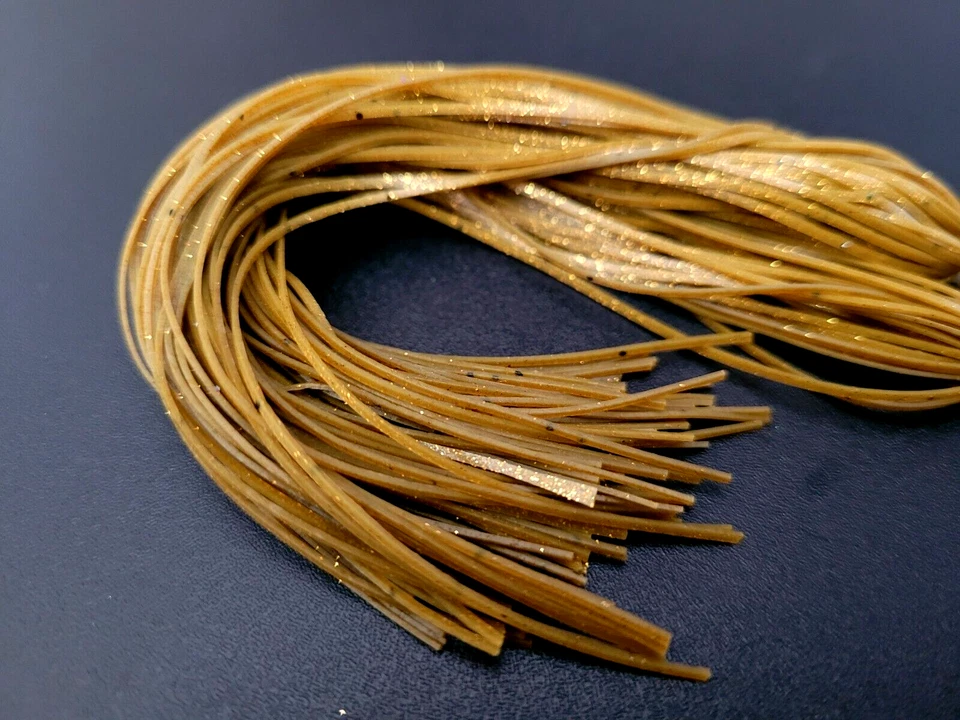 РЕЗИНОВЫЕ СИЛИКОНОВЫЕ НОЖКИ — материал для завязывания мух — доступно 5 цветов — силиконовые ножки — НОВЫЕ - Изображение 2 из 4