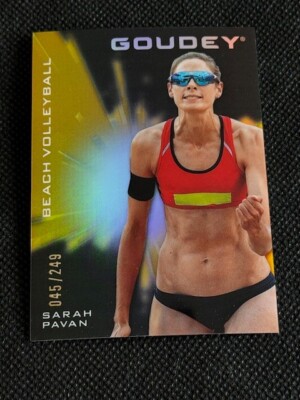 2021 Goodwin Champions #G13 Sarah Pavan Goudey Black Gold /249
