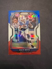 2020 Prizm Zack Moss Rookie Red White Blue Prizm - Bills Colts