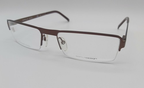 SAFILO DESIGN SD 242 eyeglasses glasses frame - MPK bronze/carbon NEW + case - Picture 2 of 6