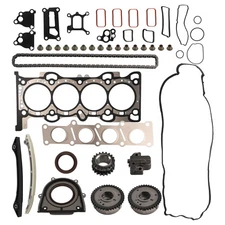 Complete Timing Chain Set w/ VVT Components & Gaskets for Land Rover 2.0L