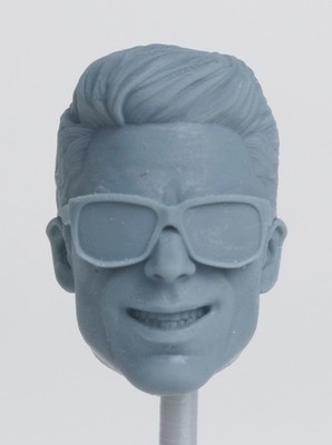 Mortal Kombat Johnny Cage Head v1 7'' 1:10 Custom Resin 3d Print
