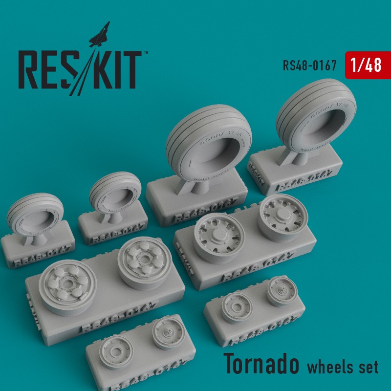 ResKit RS48-0167 1:48 Panavia Tornado wheels set
