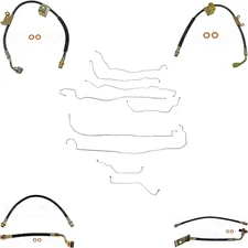 Fits 2003-2007 Hummer H2 Complete Brake Line & Hose Kit BLH97