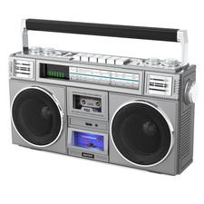 AM FM Radio Retro with Bluetooth Speaker,Vintage Bluetooth Radio Transistor w...