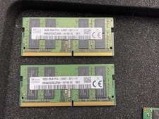 2 Stück SK Hynix 16GB DDR4-2400 PC4-19200 SODIMM Laptop Arbeitsspeicher HMA82GS6CJR8N