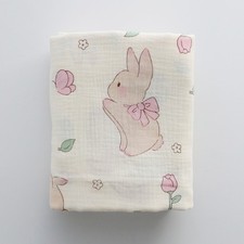 100 Cotton Double Gauze Crinkle Fabric Lovely Pet Print 55in Wide 1yd