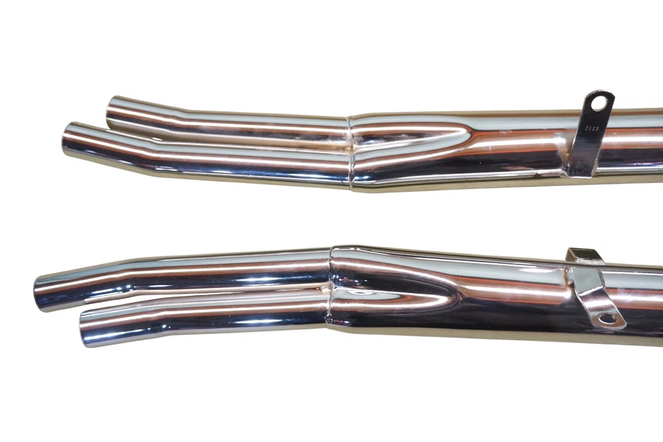 Exhausts Kz650 Slip On Mufflers KZ 650 Nos New *E2641 - Image 2 of 4