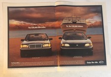 Nissan Altima 1998 Vintage Print Ad pa39