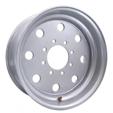 Trailer Wheel 17.5" 17.5X6.75 Hub Centric 8 Lug On 6.5 Center Silver Modular Rim