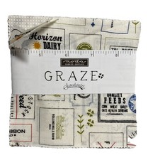 MODA Graze by Sweetwater Charm Pack 5" Squares NEW