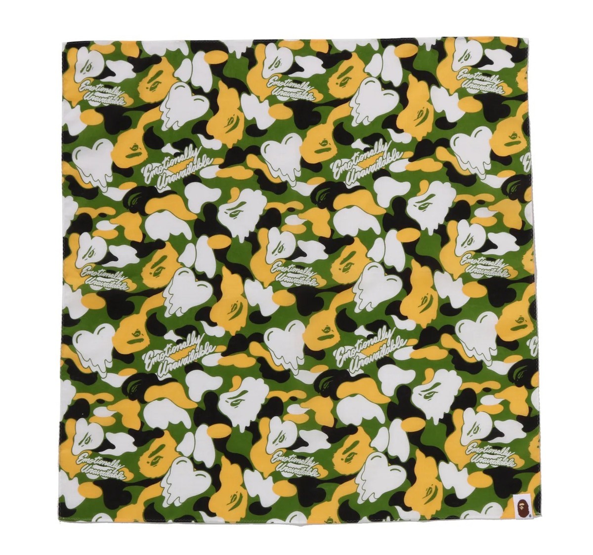 A BATHING APE Goods BAPE x EU EMOTIONALLY UNAVAILABLE BANDANA | eBay