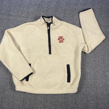 Boston College fleece quarter zip pullover si...