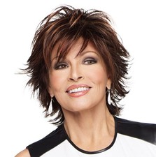 Raquel Welch Trend Setter Wig R9S+ Glazed Mahogany Color Large Size by Hairuwear