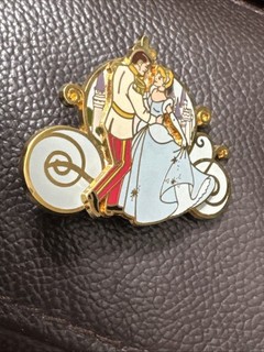 Cinderella Prince Charming Dancing Coach Castle Disney Pin