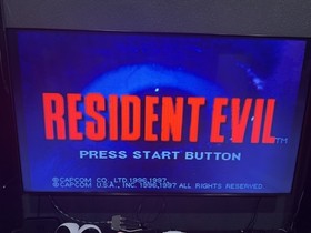 Resident Evil (Sega Saturn, 1997) CIB with Registration Card