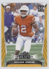 2023 Leaf Draft Gold Roschon Johnson #68 05v0
