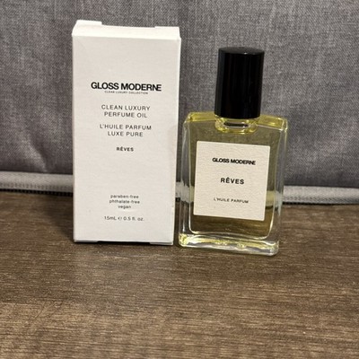 Gloss Moderne REVES Luxury Nourishing Perfume Oil 0.5oz Full Size NEW IN BOX
