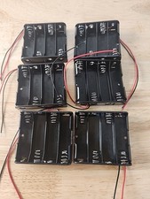 Battery Holder Case Box with 4" Wire Leads for 4X Series AA Batteries 6.0V US