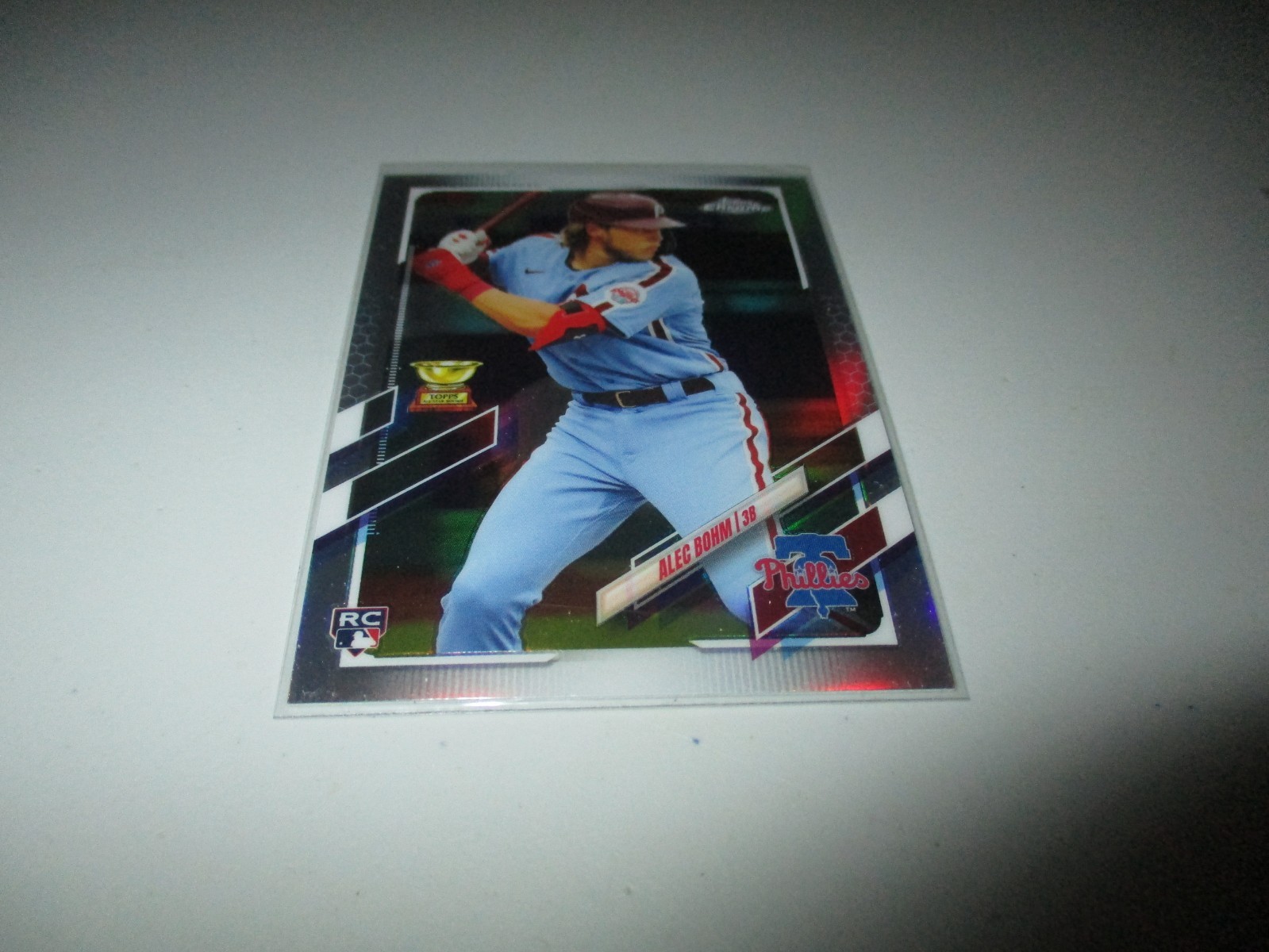 Alec Bohm 2021 Topps Chrome Refractor RC #119