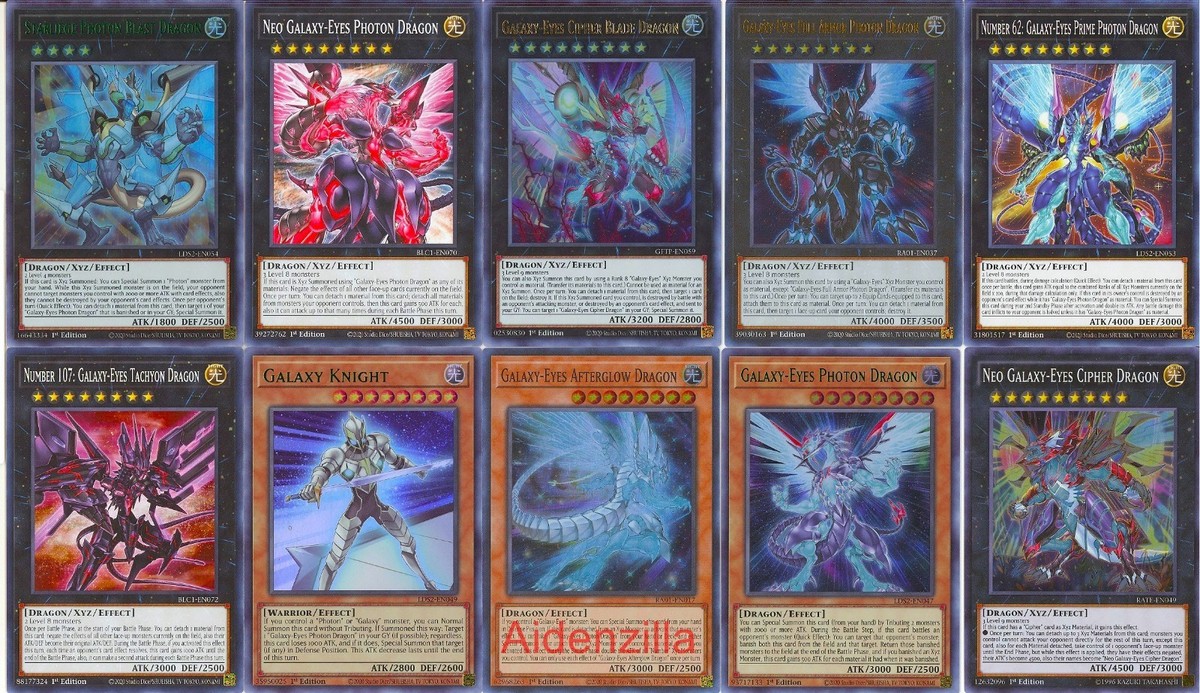 Yugioh Kite Tenjo Theme Deck - Galaxy-Eyes Photon Dragon Cipher