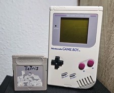 Nintendo Game Boy Gameboy Console di Gioco - Grigio (DMG-01) con TETRIS