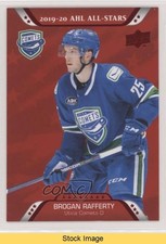 2020-21 Upper Deck AHL All-Stars Red Brogan Rafferty #210 READ 0cq4