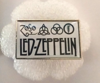 LED ZEPPELIN-ENAMEL PIN-2 OR MORE PINS SHIPPING $5.49-SPEND $20 SHIPPING IS FREE