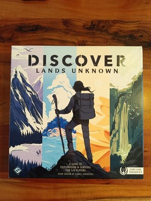 Discover Lands Unknown Brettspiel Kennerspiel