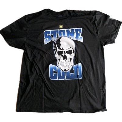 WWE T-ShirtMen's Black ''Stone Cold'' Steve Austin Stomping Mudholes  2xl