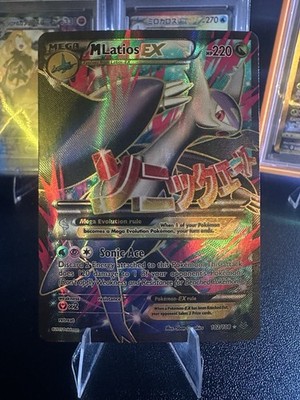 M Latios EX (102 Full Art) 102/108 Roaring Skies Holo