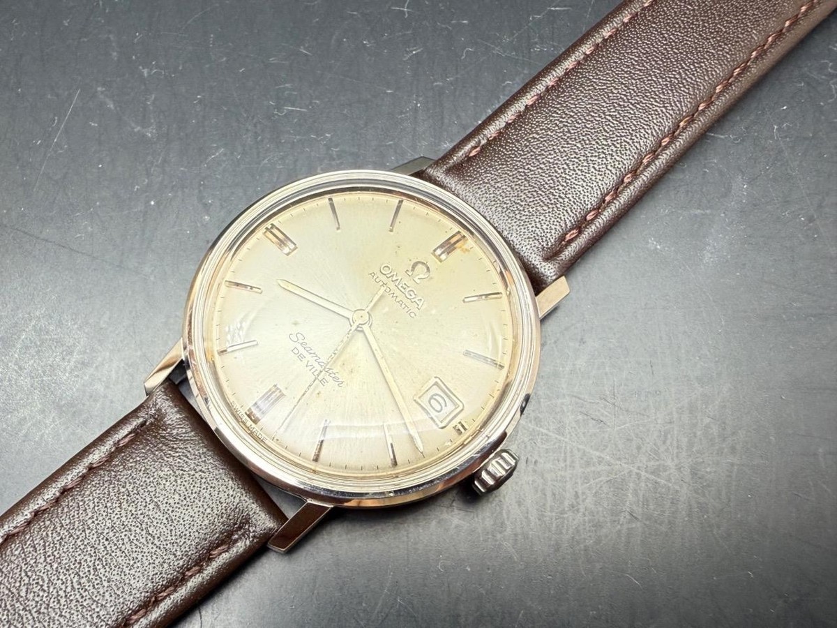 1965 SS Omega Seamaster Deville Ref 166.020 Dress Watch | eBay