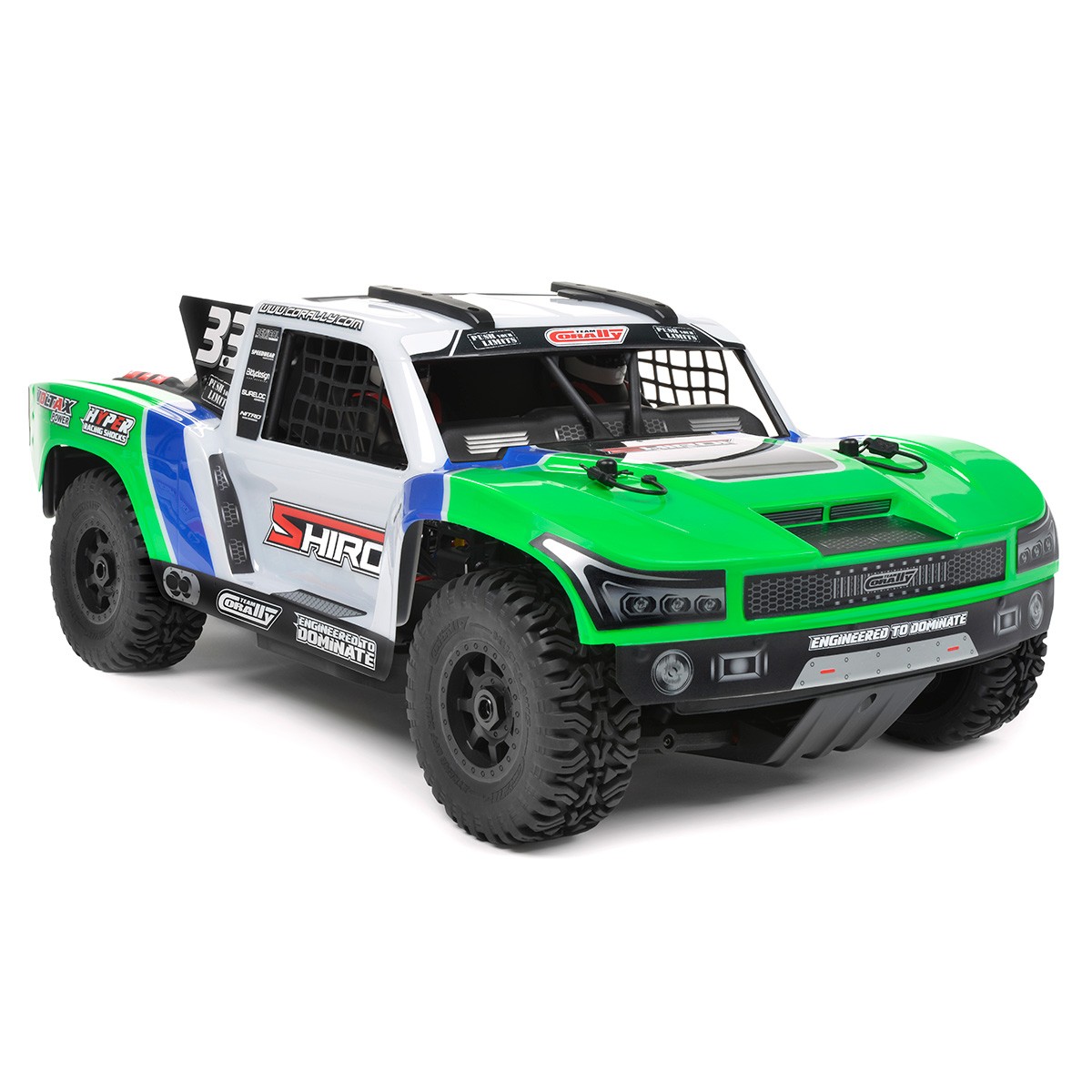 Team Corally Shiroi XP6 1/8 6S Short Course Truck Roller Version