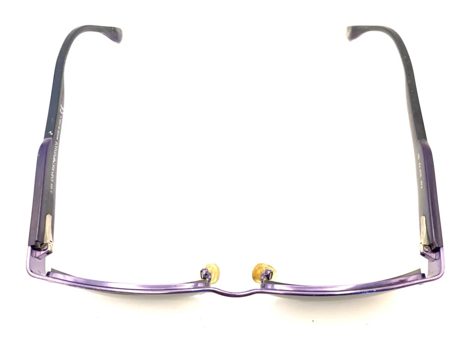Monturas de gafas Emporio Armani EA 9315 PFA púrpura medio borde 50-17 135 Italia Foto 4 de 4