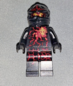 LEGO Ninjago Set 9572 NRG Cole in Great Condition - no cards