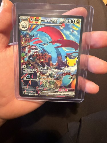 Pokemon Salamence ex 156/128 30th Celebrations Mint 💎