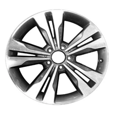 Refurbished 18x7.5 Machined Charcoal Silver Wheel fits 2013-2019 Mercedes Cla250