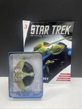 Eaglemoss Star Trek Klingon Bird-of-Prey #3 With Magazine New