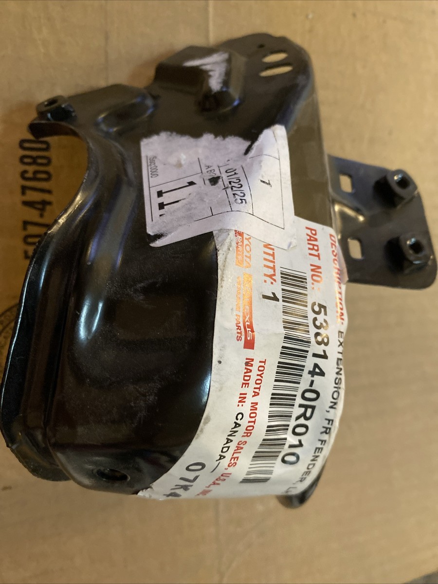 TOYOTA OEM 06-12 RAV4 Fender-Extension Bracket Left 538140R010 | eBay