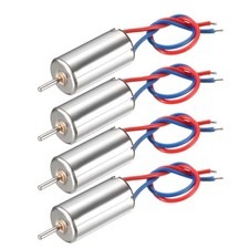 4 x DC 3V 40000RPM Coreless Micro Motor 612 6x12mm for Airplane Model RC